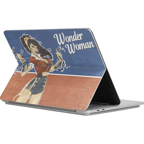 DC Comics Bombshells Wonder Woman Bombshell Surface Laptop Studio Skin